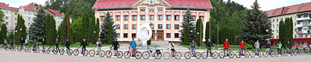 Bikeday 2012, Kosiv square