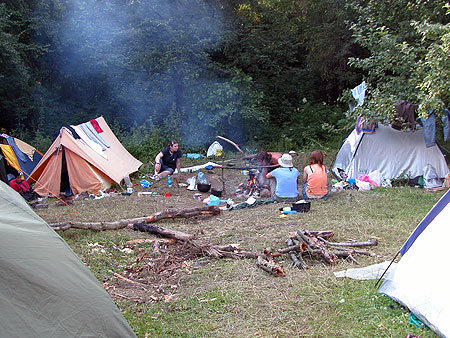 Tents city