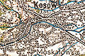 Військова карта Косова, 1920