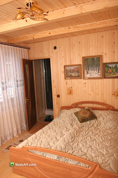 Кімната в дерев’яному котеджі
